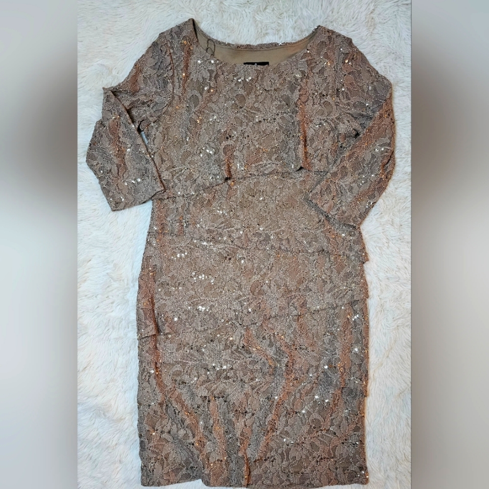 Ronni Nicole Sequin Dress